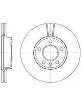 REMSA 6708.10 Тормозной диск передний