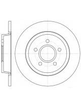 REMSA 6712.00 Тормозной диск задний