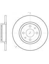 REMSA 6191.00 Тормозной диск передний