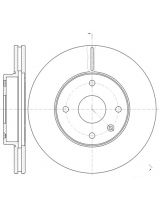 REMSA 61181.10 Тормозной диск передний