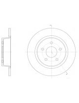 REMSA 61459.00 Тормозной диск задний