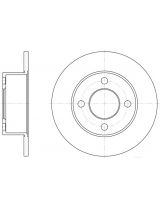 REMSA 6122.00 Тормозной диск задний