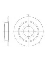 REMSA 6447.00 Тормозной диск задний