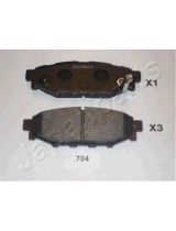 Japanparts PP-704AF Колодки дисковые задние