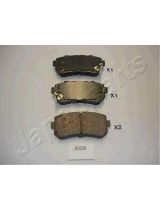 Japanparts PP-K09AF Колодки дисковые задние