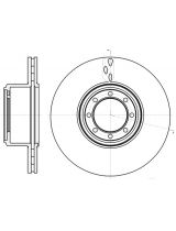 REMSA 61216.10 Тормозной диск задний