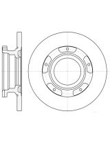 REMSA 61107.00 Тормозной диск задний