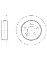 REMSA 6194.00 Тормозной диск задний