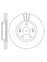 REMSA 6301.10 Тормозной диск передний