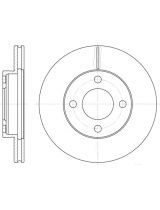 REMSA 6185.10 Тормозной диск передний
