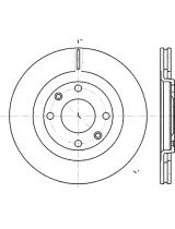 Stellox 6020-9915V-SX Тормозной диск передний