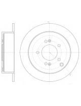 REMSA 6756.00 Тормозной диск задний
