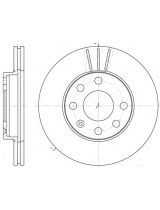 REMSA 6061.10 Тормозной диск передний