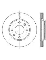 Stellox 6020-9918V-SX Тормозной диск передний