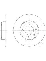 REMSA 6086.00 Тормозной диск передний