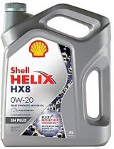 Моторное масло SHELL 550055119 Helix HX8 0W-20 4л