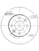 Patron PBD1016 Тормозной диск передний