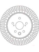 TRW DF6691 Тормозной диск