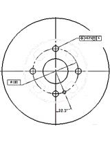 Patron PBD4210 Тормозной диск задний