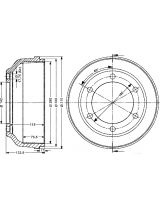 Stellox 6026-2509-SX Тормозной барабан