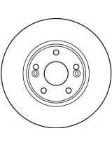 TRW DF4179 Тормозной диск