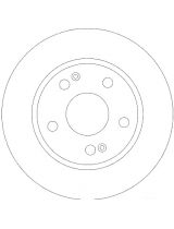 TRW DF4443 Тормозной диск