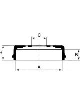 AP 7D0581 Тормозной барабан