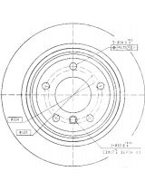 Patron PBD2783 Тормозной диск задний