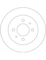 TRW DF4319 Тормозной диск