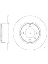 Stellox 60201924SX Тормозной диск