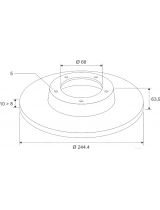 Valeo 297994 Тормозной диск