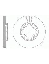 REMSA 648510 Тормозной диск