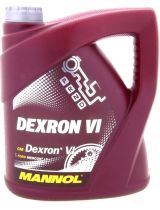 Трансмиссионное масло MANNOL MN8207-4 ATF Dexron VI 4л.