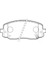 Valeo 301707 Колодки дисковые