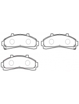 HSB HP5076 Колодки дисковые