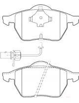 Valeo 302030 Колодки дисковые передние