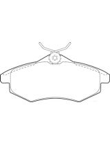 Valeo 301500 Колодки дисковые