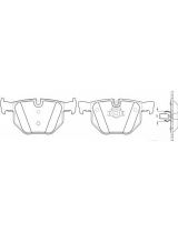 NiBK PN0093 Колодки дисковые