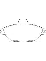 Valeo 302004 Колодки дисковые передние