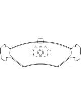 Valeo 301043 Колодки дисковые