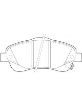 Valeo 301665 Колодки дисковые