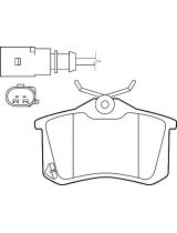 Valeo 301681 Колодки дисковые