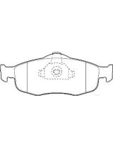 Valeo 301034 Колодки дисковые