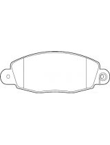 Valeo 301547 Колодки дисковые передние