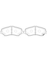 NiBK PN0496 Колодки дисковые