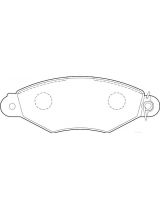 Valeo 301726 Колодки дисковые