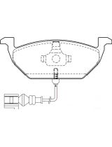 Valeo 301408 Колодки дисковые