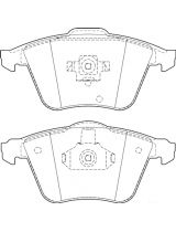 Valeo 302068 Колодки дисковые