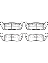 HSB HP9541 Колодки дисковые