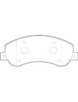 Valeo 301816 Колодки дисковые передние